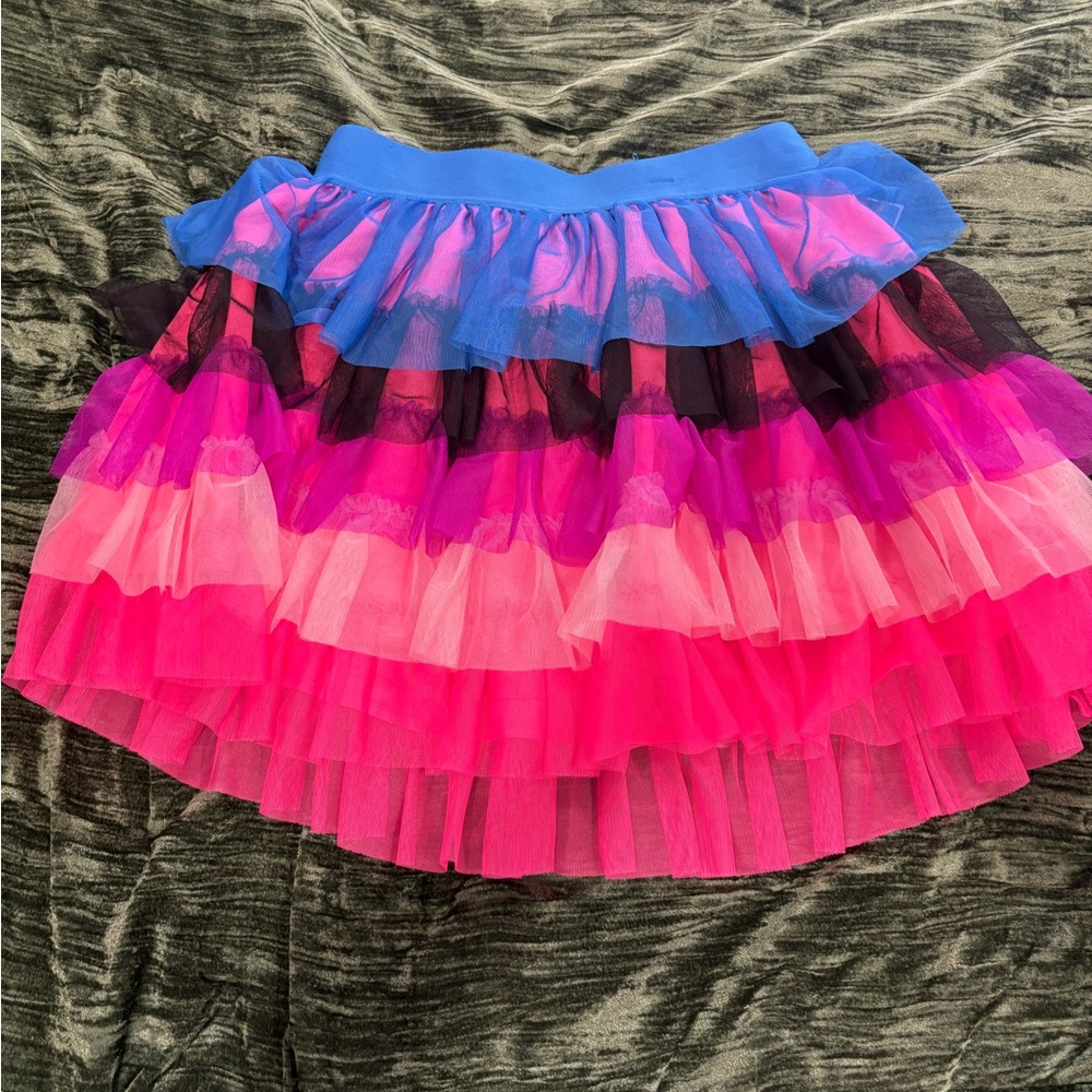 Blue and Pink Tutu Skirt